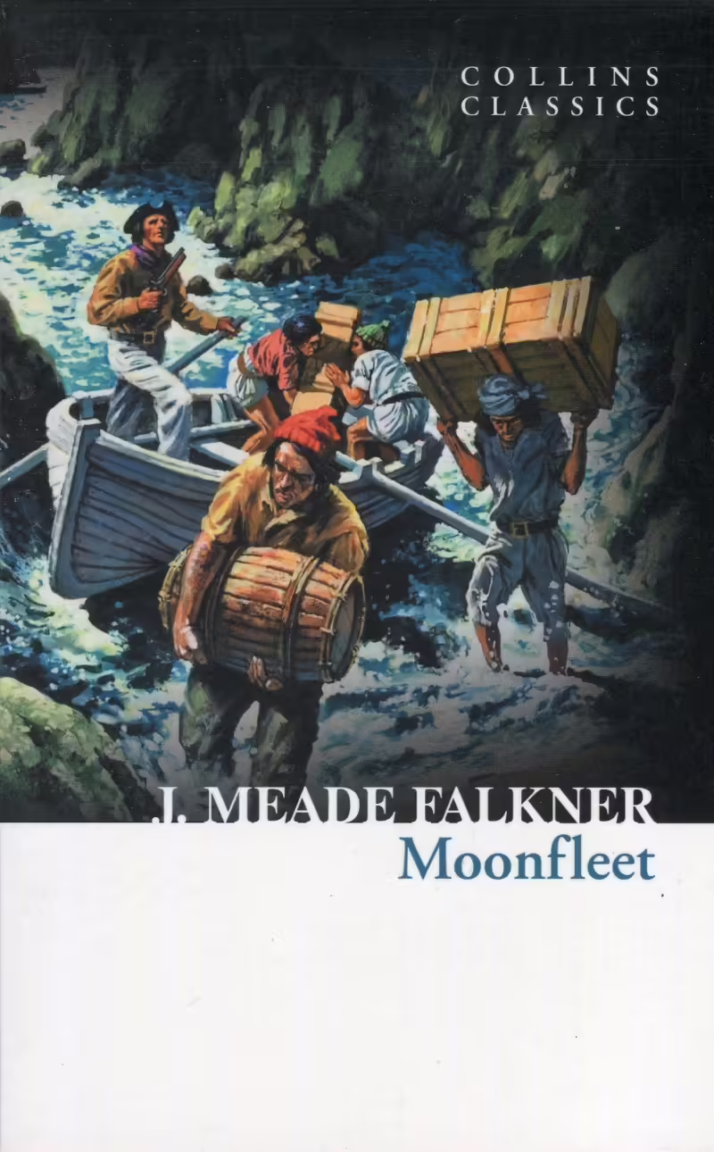Корицата на Moonfleet