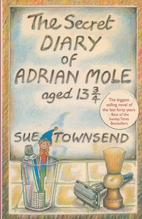 Корицата на The Secret Diary of Adrian Mole