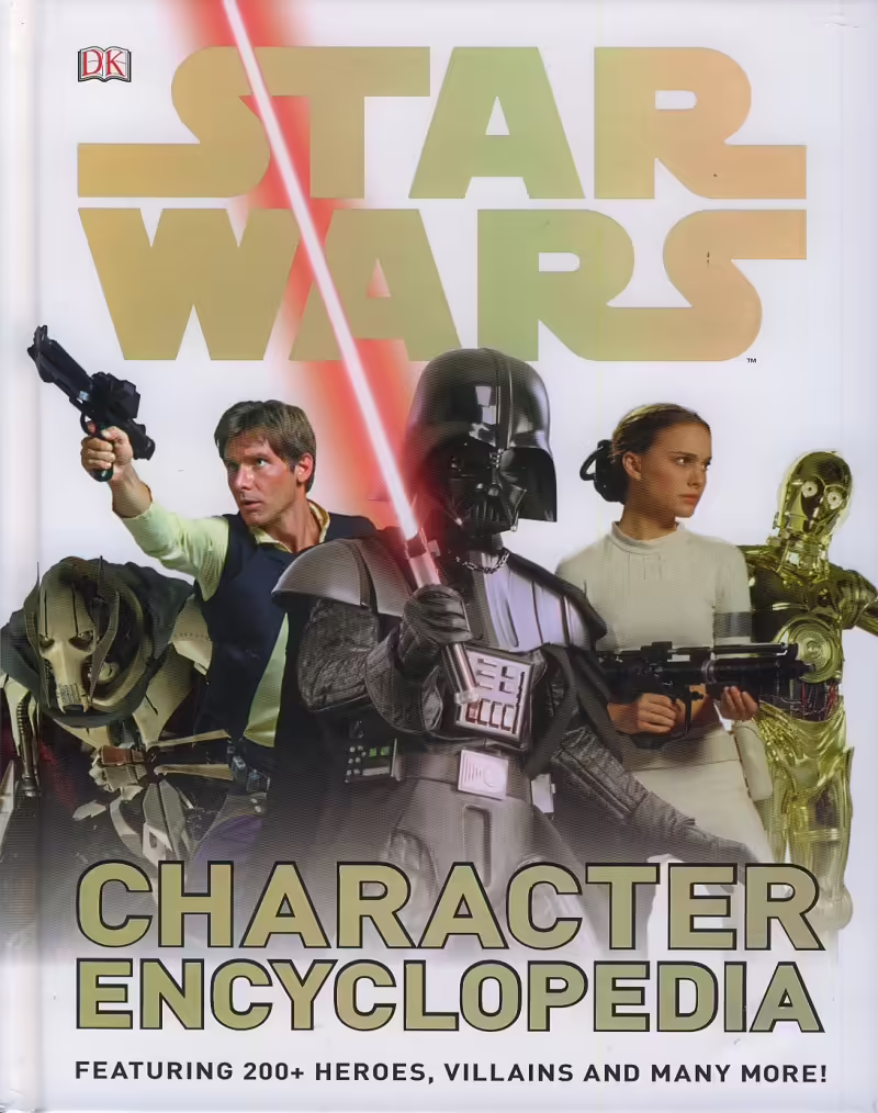 Корицата на Star Wars Character Encyclopedia
