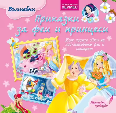 Корицата на Вълшебни приказки за феи и принцеси