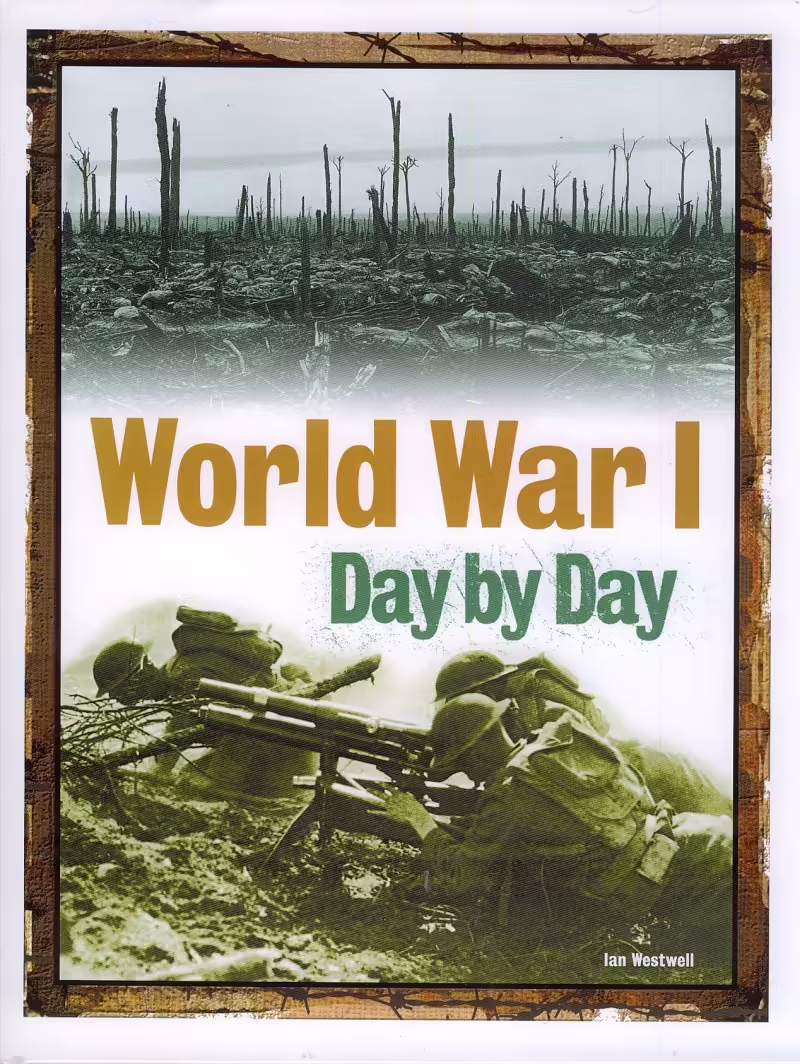 Корицата на World War I Day By Day