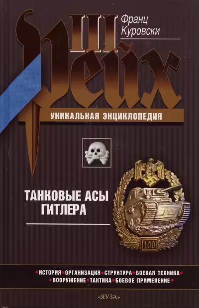 Корицата на Танковые асы Гитлера