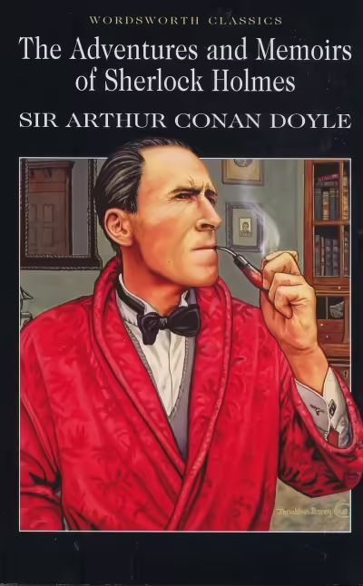 Корицата на The Adventures and Memoirs of Sherlock Holmes