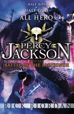 Корицата на Percy Jackson and The Battle of The Labyrinth