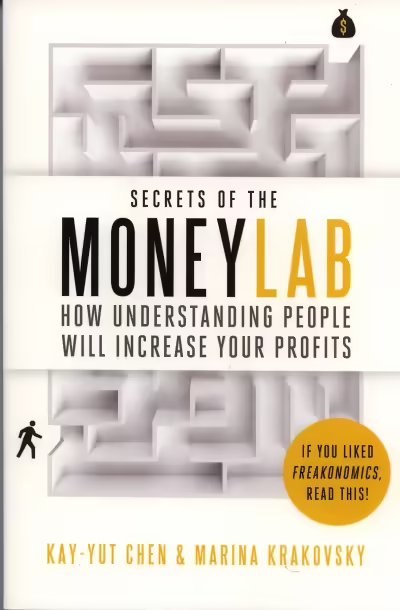 Корицата на Secrets of The Moneylab