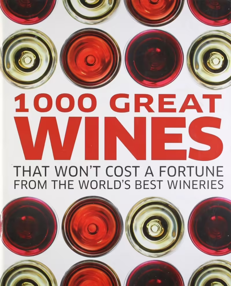 Корицата на 1000 Great Wines