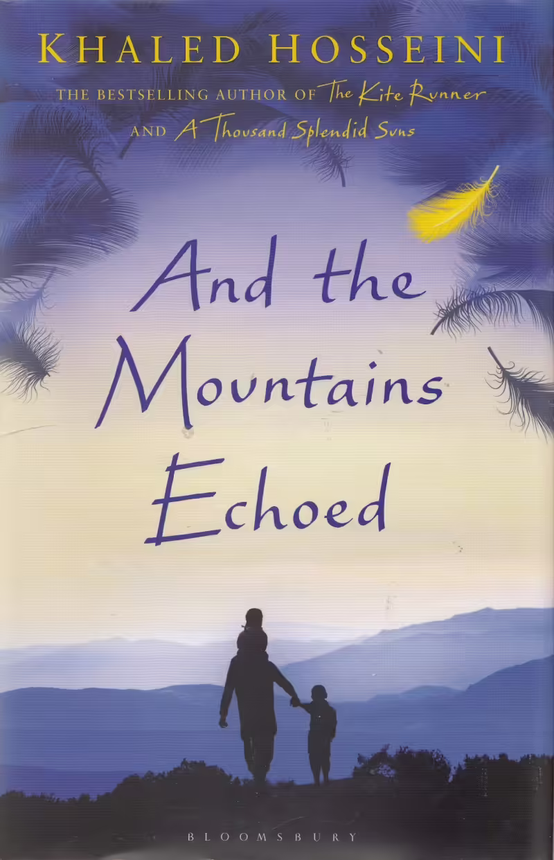 Корицата на And The Mountains Echoed
