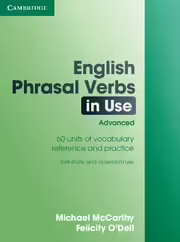 Корицата на English Phrasal Verbs in Use Advanced