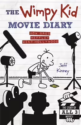 Корицата на The Wimpy Kid Movie Diary