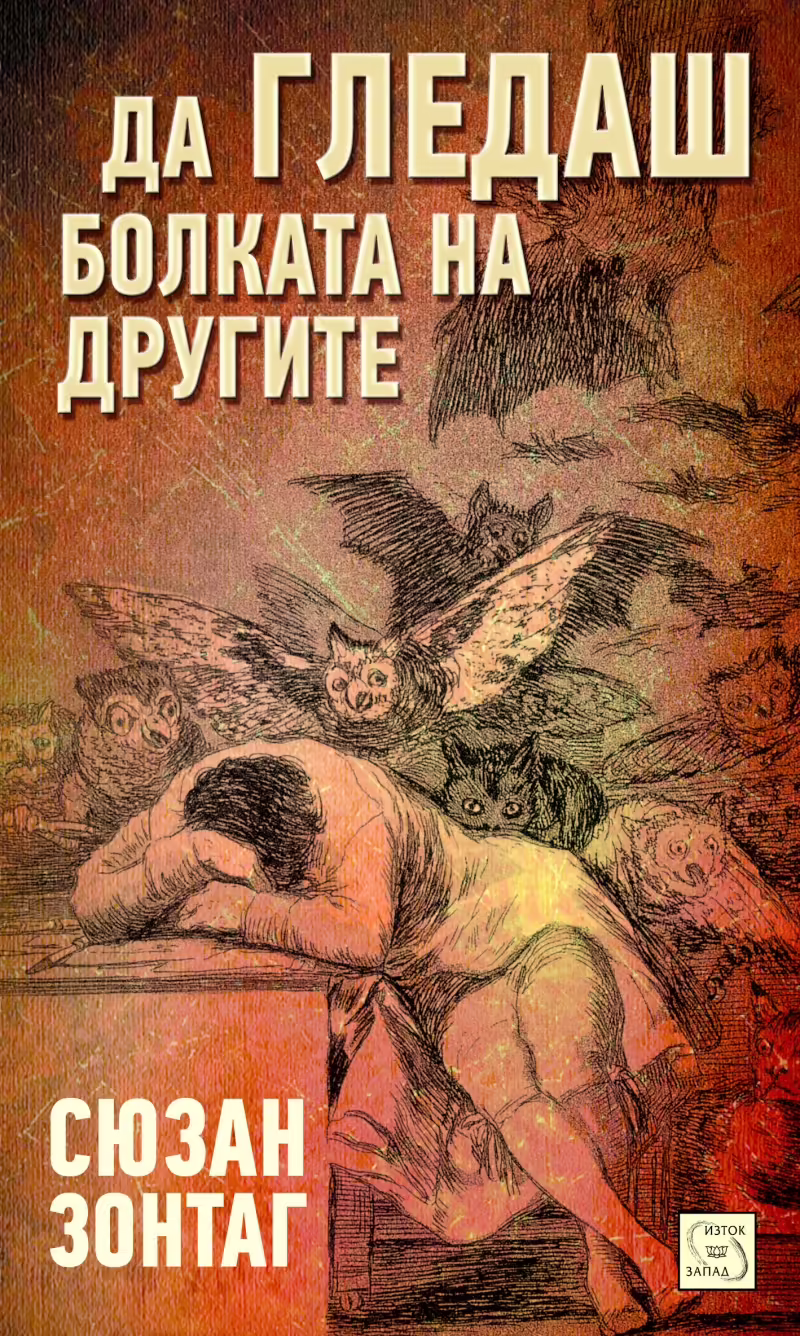 Корицата на Да гледаш болката на другите
