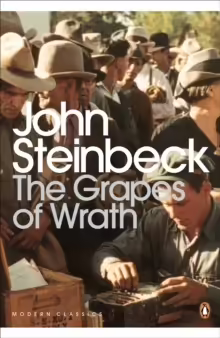 Корицата на The Grapes of Wrath