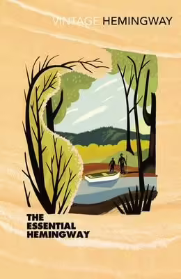 Корицата на The Essential Hemingway